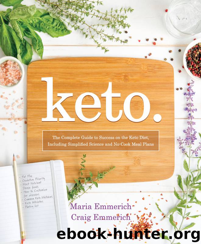 keto by Maria Emmerich & Craig Emmerich free ebooks download